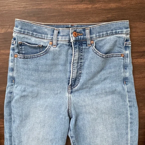 Express Jeans Slim High Rise - Picture 2 of 7